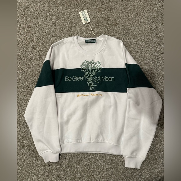 Girl Dangerous luxury sweater embroidered fine detailed 100% organic cotton new